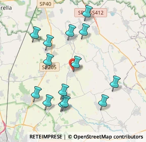 Mappa Via Guglielmo Marconi, 27010 Ceranova PV, Italia (4.05214)