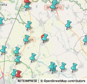 Mappa Via Guglielmo Marconi, 27010 Ceranova PV, Italia (5.9935)