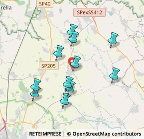 Mappa Via Guglielmo Marconi, 27010 Ceranova PV, Italia (3.40818)