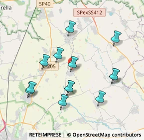 Mappa Via Guglielmo Marconi, 27010 Ceranova PV, Italia (3.80308)