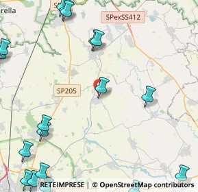 Mappa Via Guglielmo Marconi, 27010 Ceranova PV, Italia (6.979)