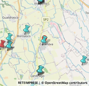 Mappa Via Guglielmo Marconi, 27010 Ceranova PV, Italia (3.302)