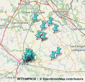 Mappa Via Guglielmo Marconi, 27010 Ceranova PV, Italia (7.582)