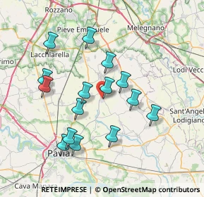 Mappa Strada Provinciale, 27010 Ceranova PV, Italia (6.916)