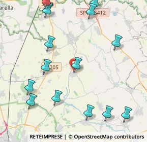 Mappa Strada Provinciale, 27010 Ceranova PV, Italia (5.22571)