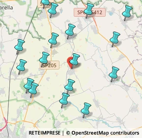 Mappa Strada Provinciale, 27010 Ceranova PV, Italia (4.81471)