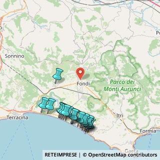 Mappa Via Genuardo, 04022 Fondi LT, Italia (10.726)