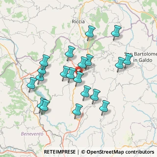 Mappa Gradini Vittorio Emanuele, 82024 Colle Sannita BN, Italia (7.7255)