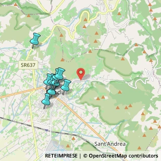 Mappa Via della Roverella, 04022 Fondi LT, Italia (1.94636)