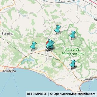 Mappa Via Vincenzo Santopadre, 04022 Fondi LT, Italia (5.58)