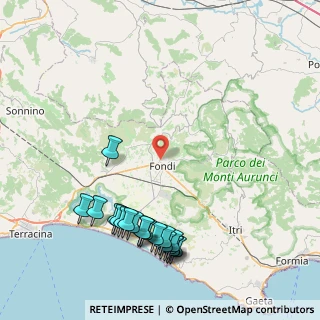Mappa Via Vincenzo Santopadre, 04022 Fondi LT, Italia (10.747)