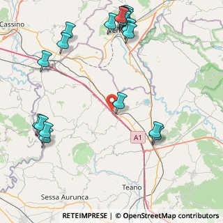 Mappa A1 - Autostrada del Sole, 81044 Conca della Campania CE, Italia (12.011)