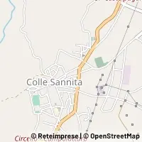 Kartta Colle Sannita