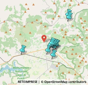 Mappa Via Ponte Gagliardo, 04022 Fondi LT, Italia (3.18)