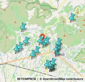 Mappa Via Ponte Gagliardo, 04022 Fondi LT, Italia (2.153)