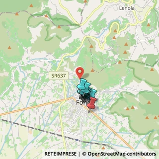 Mappa Via Cocuruzzo, 04022 Fondi LT, Italia (1.28833)