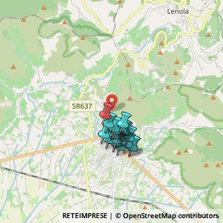 Mappa Via Cocuruzzo, 04022 Fondi LT, Italia (1.41842)