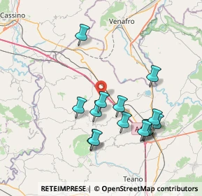 Mappa Via Patierno Calce, 81044 Conca della Campania CE, Italia (7.74)