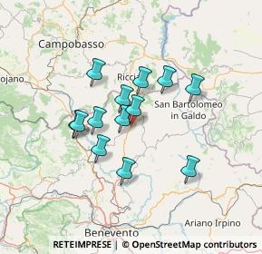 Mappa 82024 Colle Sannita BN, Italia (11.28)