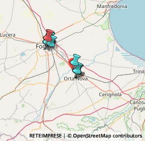 Mappa Via Lecce, 71041 Carapelle FG, Italia (11.88385)