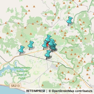 Mappa Via Provinciale Fondi - Lenola, 04022 Fondi LT, Italia (2.31182)