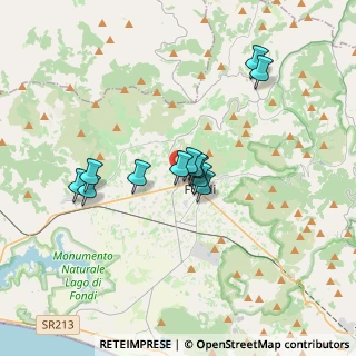 Mappa Via Provinciale Fondi - Lenola, 04022 Fondi LT, Italia (2.96833)