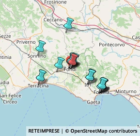 Mappa Via Marco Polo, 04022 Fondi LT, Italia (11.157)