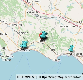 Mappa Via Mola Santa Maria, 04022 Fondi LT, Italia (9.7175)