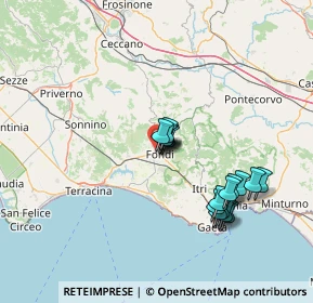 Mappa Via Mola Santa Maria, 04022 Fondi LT, Italia (13.63941)