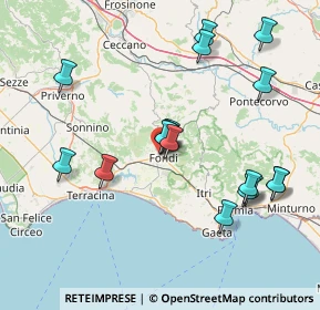 Mappa Via Mola Santa Maria, 04022 Fondi LT, Italia (17.11)
