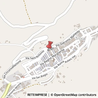 Mappa Via Ospedale, 14, 71029 Troia FG, Italia, 71029 Troia, Foggia (Puglia)