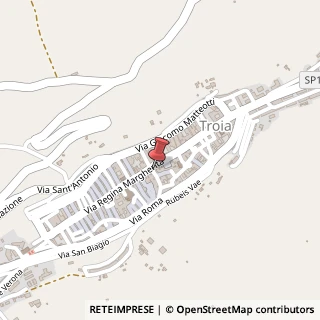 Mappa Via Tricarico, 3, 71029 Troia, Foggia (Puglia)