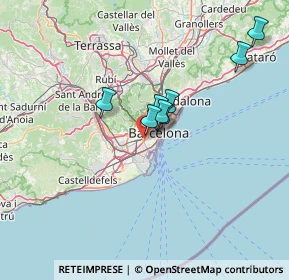 Mappa Gran Via de les Corts Catalanes, 08038 Sorgono NU, Italia (10.84625)