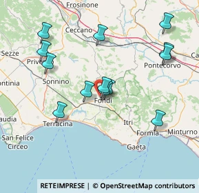 Mappa Angolo Cimitero, 04022 Fondi LT, Italia (16.19538)