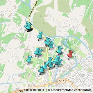 Mappa Angolo Cimitero, 04022 Fondi LT, Italia (0.48889)