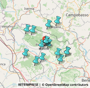 Mappa Via Matese, 81016 Castello del Matese CE, Italia (11.61313)