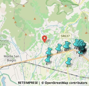 Mappa Via Cisternole, 04022 Fondi LT, Italia (2.979)