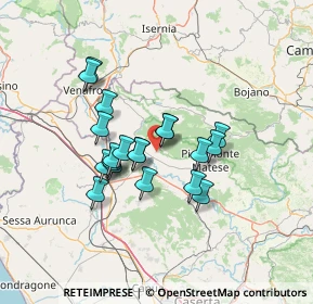 Mappa SP70, 81017 Raviscanina CE, Italia (11.4975)