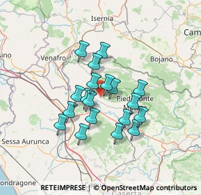 Mappa SP70, 81017 Raviscanina CE, Italia (11.18368)