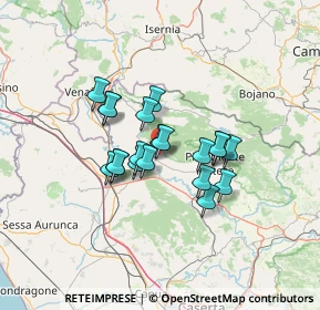 Mappa SP70, 81017 Raviscanina CE, Italia (10.2805)