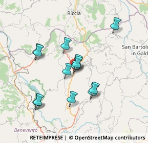 Mappa Via Roma, 82024 Colle Sannita BN, Italia (6.57308)