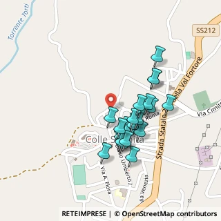 Mappa Via Indipendenza, 82024 Colle Sannita BN, Italia (0.20385)