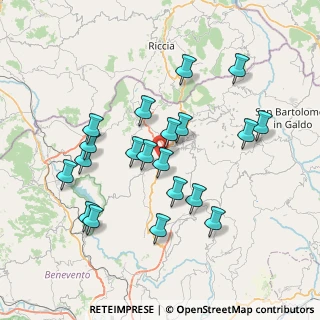 Mappa Via Indipendenza, 82024 Colle Sannita BN, Italia (7.7165)