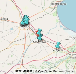 Mappa Via Risorgimento, 71041 Carapelle FG, Italia (13.74267)