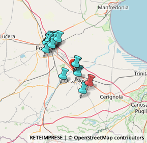 Mappa Via Risorgimento, 71041 Carapelle FG, Italia (12.2975)