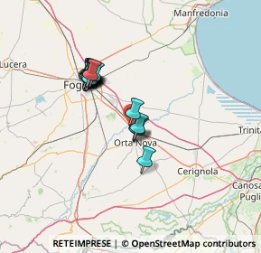 Mappa Via Risorgimento, 71041 Carapelle FG, Italia (12.323)