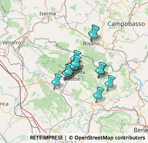 Mappa Via Campo, 81016 Castello del Matese CE, Italia (8.77714)