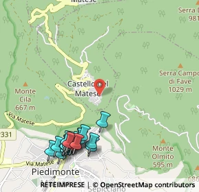 Mappa Via Campo, 81016 Castello del Matese CE, Italia (1.37632)