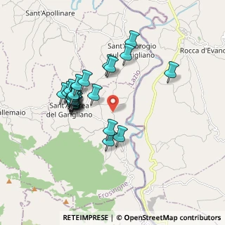 Mappa Via Filettole, 03040 Sant'Andrea del Garigliano FR, Italia (1.728)