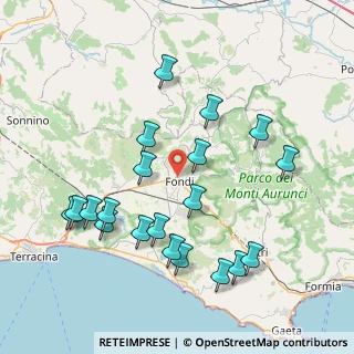 Mappa Via dei Volsci, 04022 Fondi LT, Italia (8.9745)